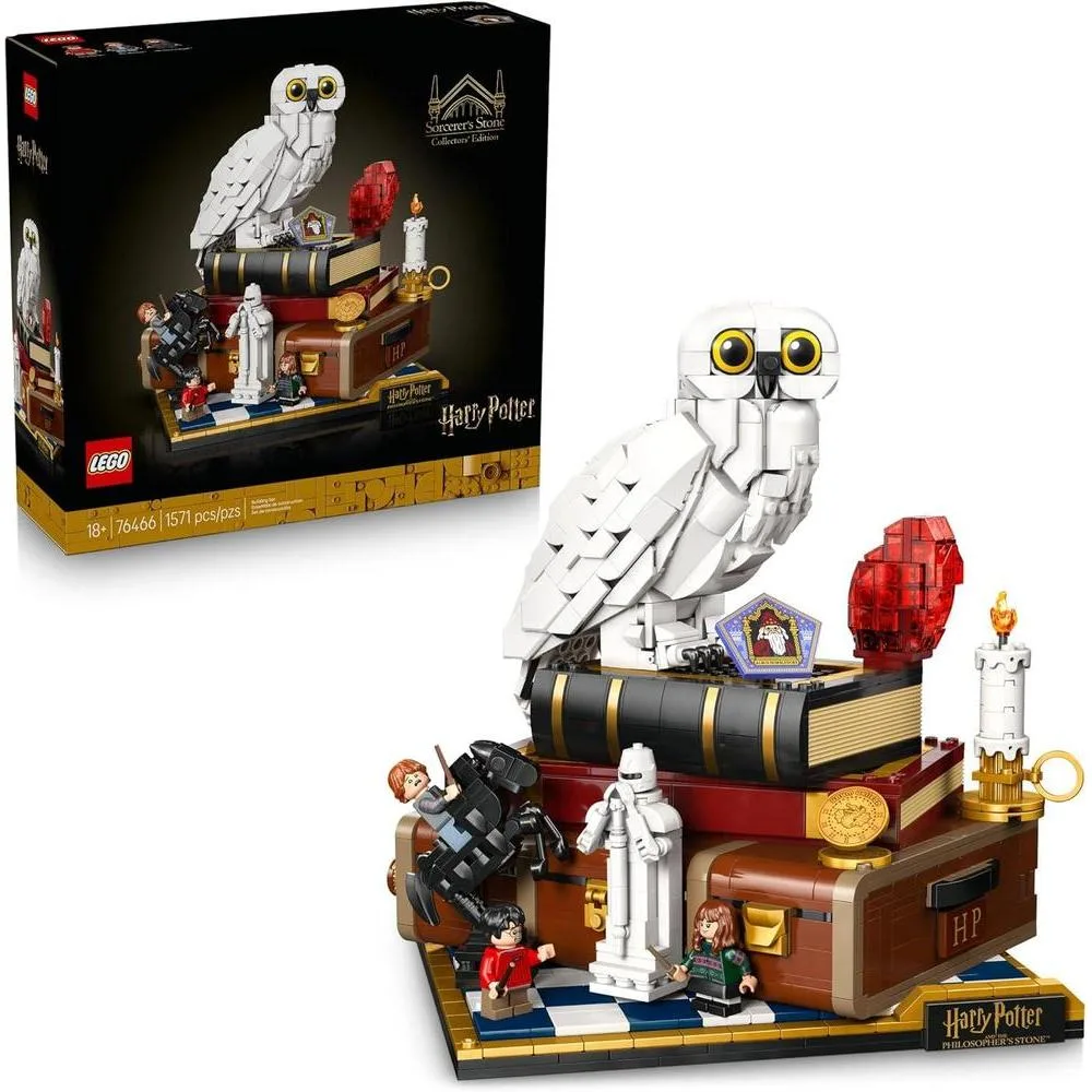 LEGO Harry Potter Piedra Filosofal – Juego de construcción coleccionista adulto DIY