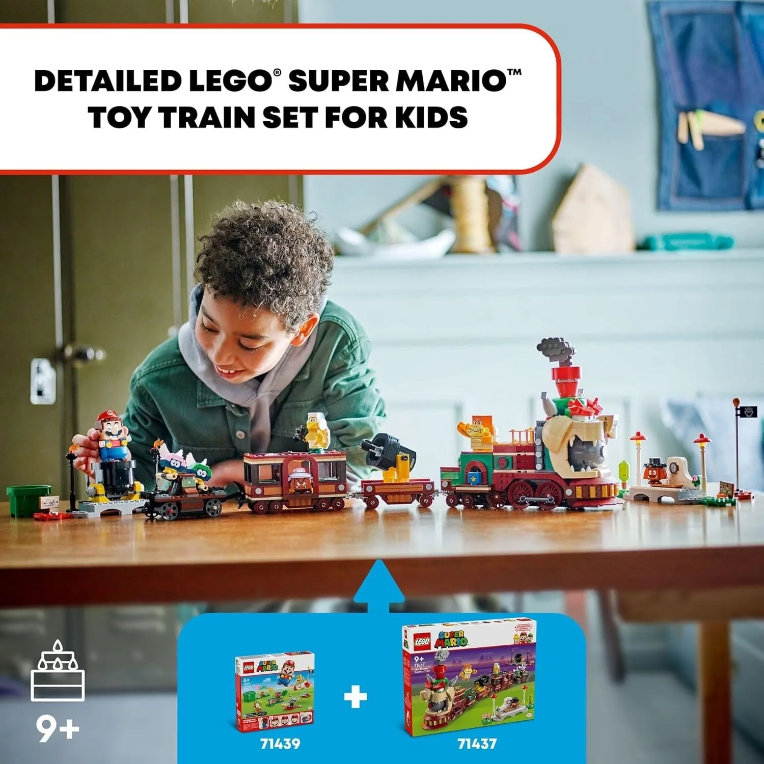 LEGO Super Mario The Bowser Express Train Toy