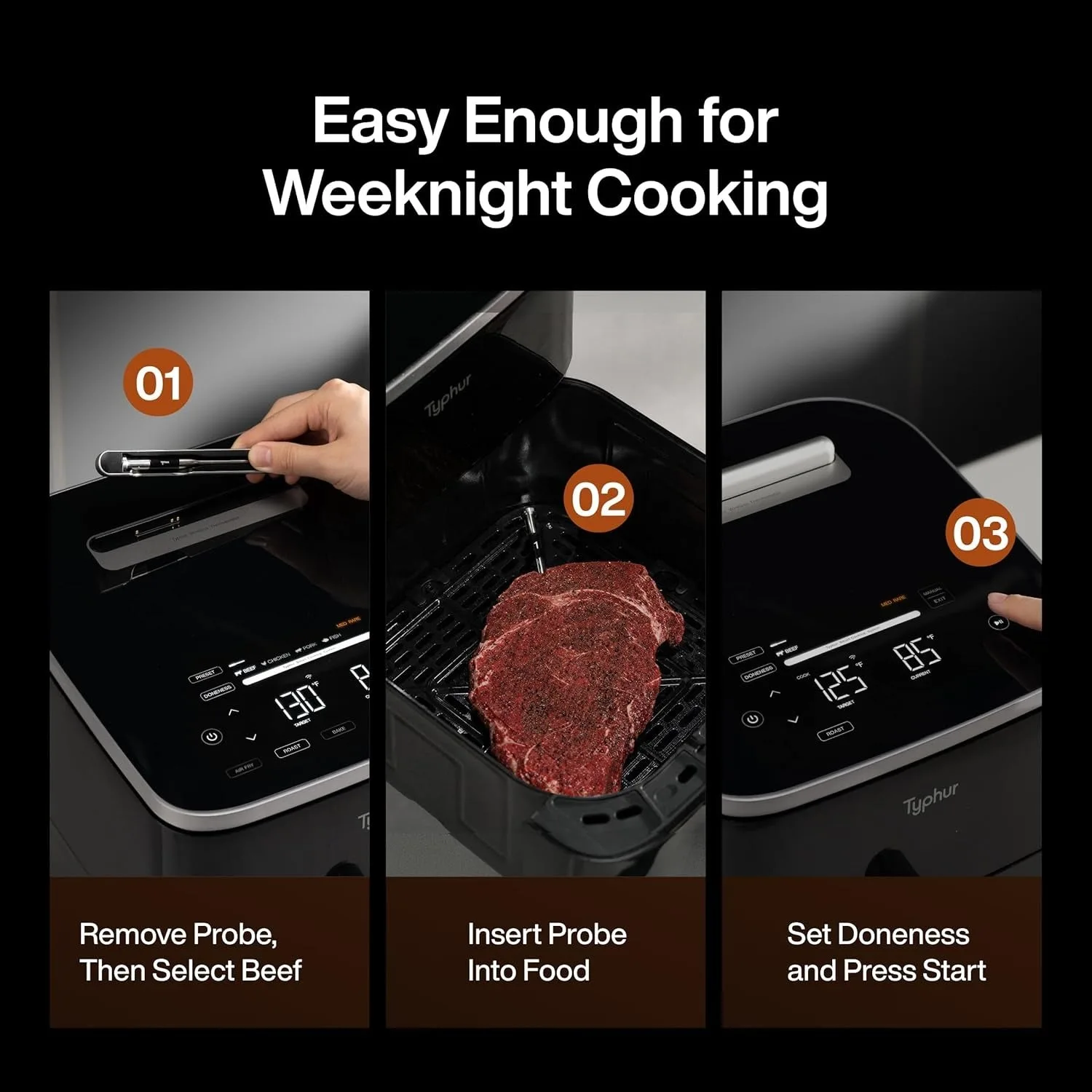 Typhur Sync 8QT AI Smart Air Fryer