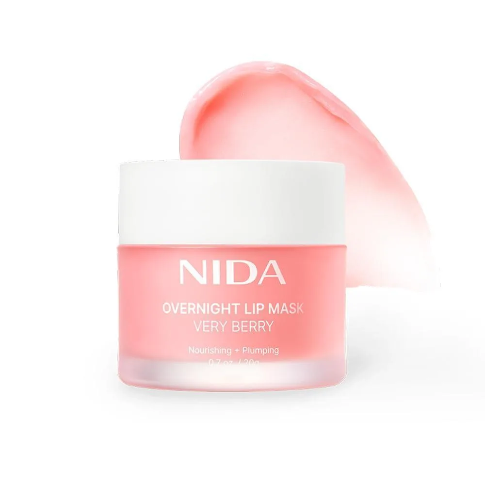 Mascarilla de Labios Nida Overnight Lip Mask Very Berry 20g