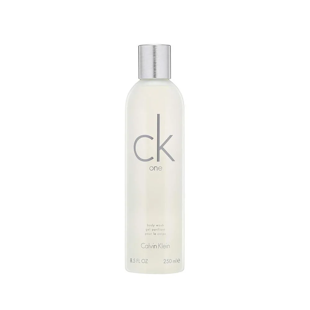 Gel de ducha Calvin Klein CK One con notas de té verde, bergamota, cardamomo, violeta y ámbar