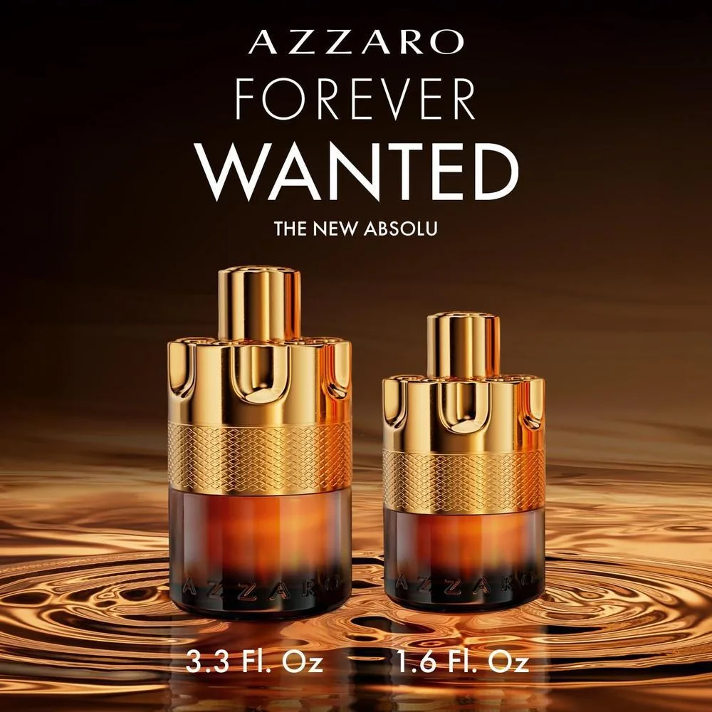 Azzaro Forever Wanted Absolu - Colonia masculina con esencia de incienso, whisky y vainilla, perfume de lujo