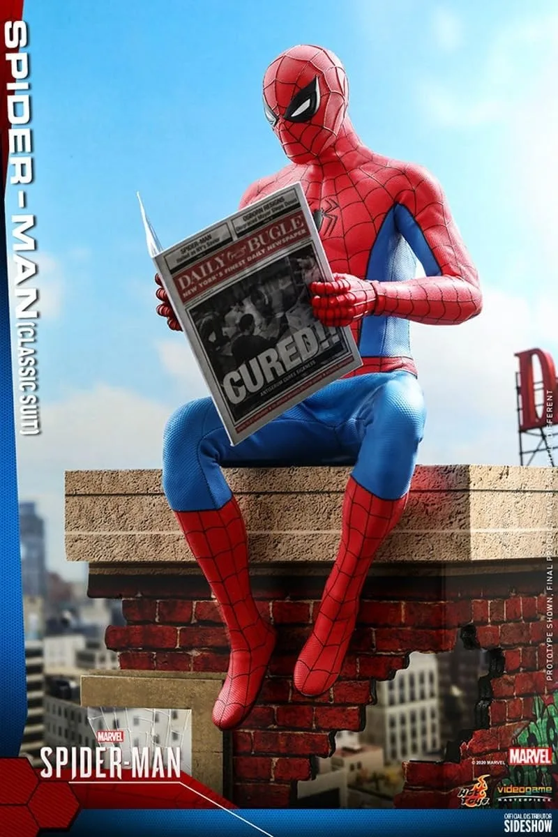 Hot Toys Versión de traje clásico de Spider-Man 1:6