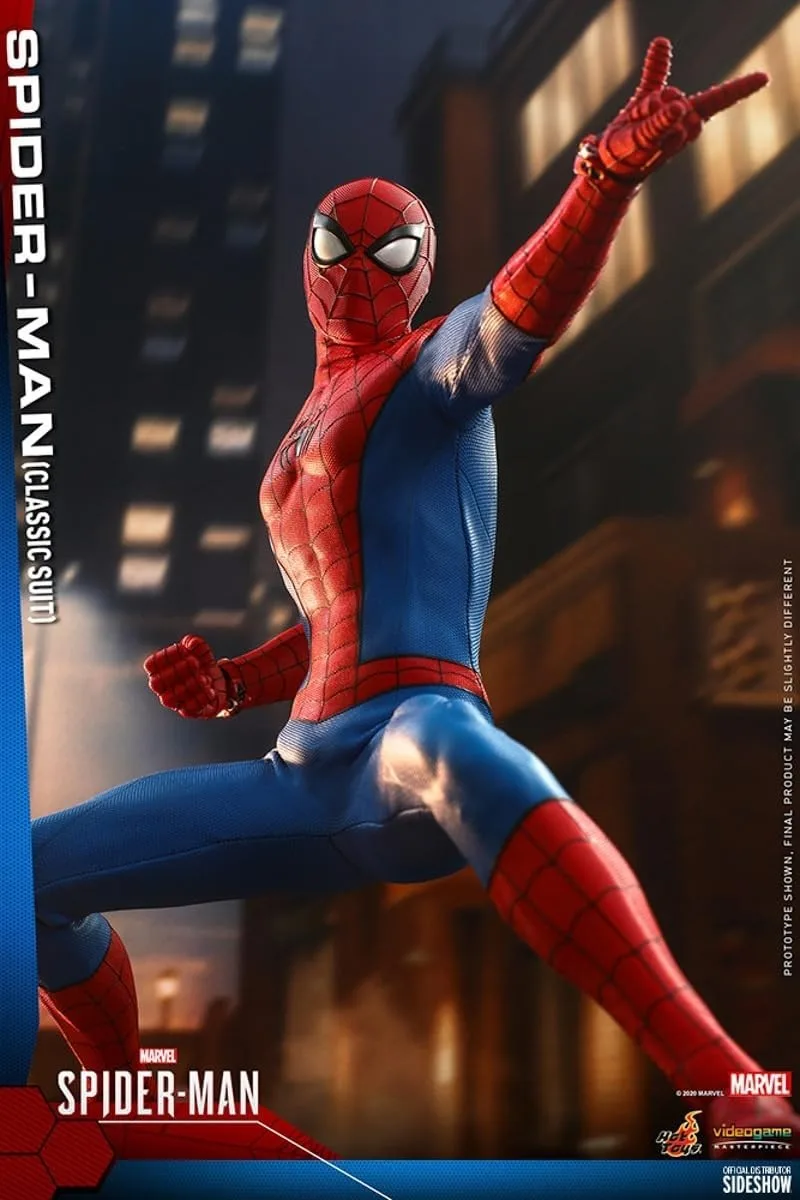 Hot Toys Versión de traje clásico de Spider-Man 1:6
