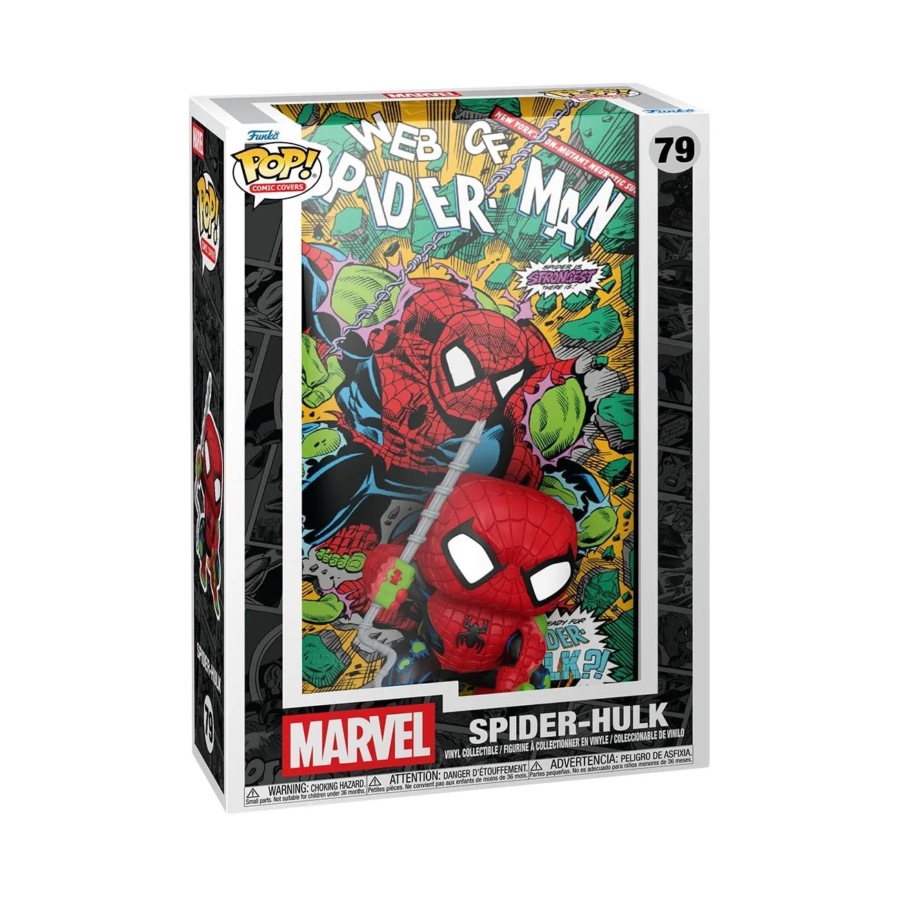 Figura Coleccionable Funko Pop! Comic Cover Marvel Spider-Hulk