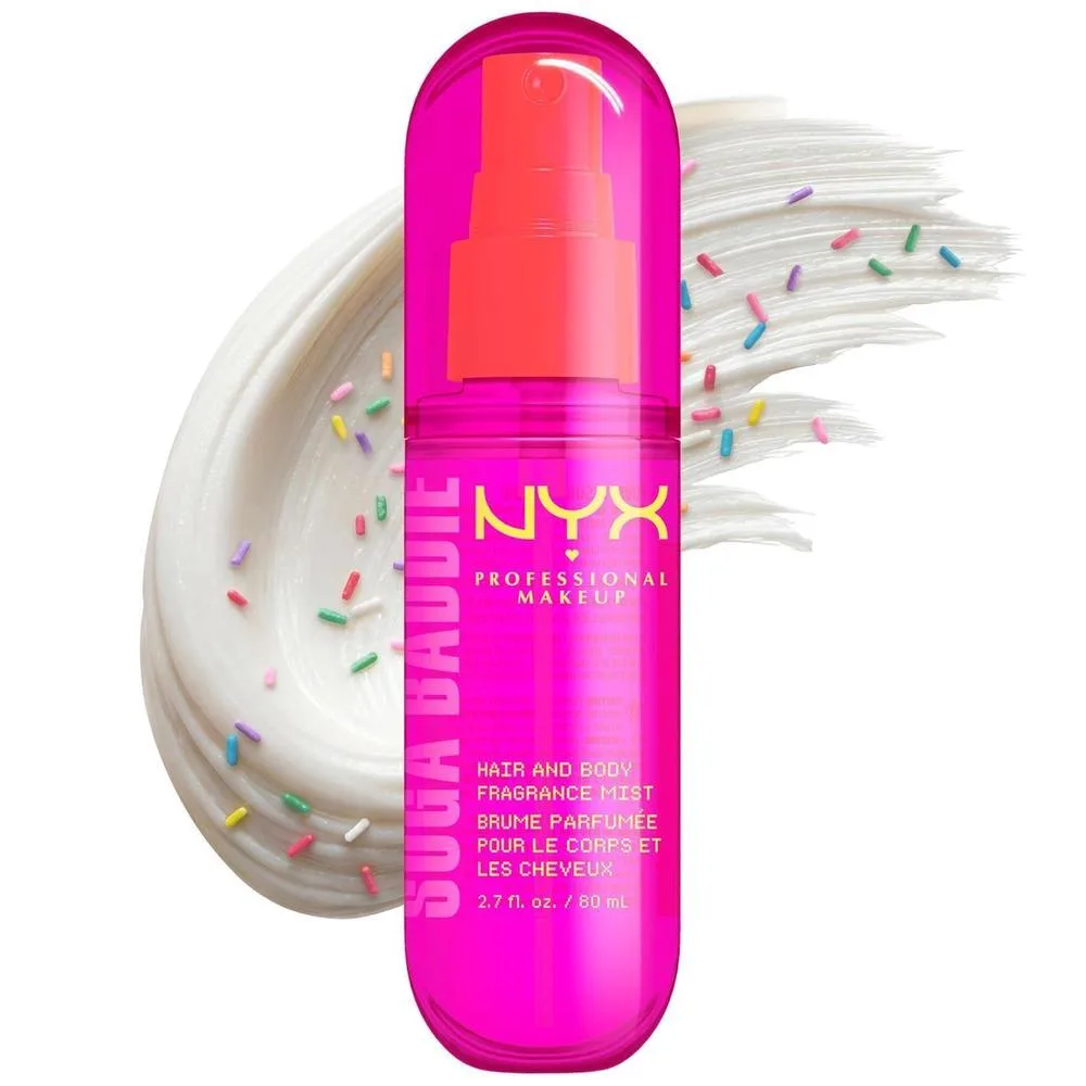 NYX Professional Makeup Fat Oil Fragrance Mist Suga Baddie Vainilla y Crema Batida 80ml