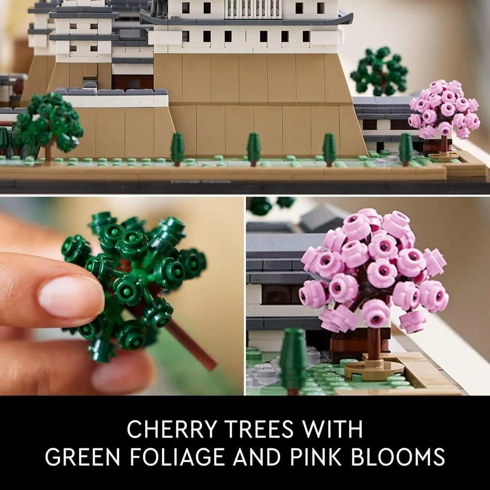LEGO Architecture Castillo Himeji para adultos, modelo coleccionable para construcción y exhibición, amantes de Japón