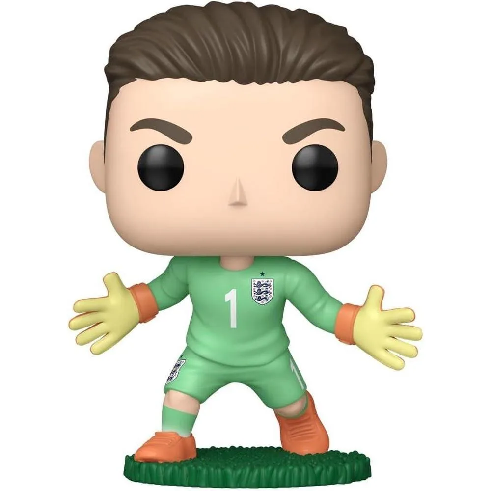 Funko Pop! Football - Figura de Vinilo Coleccionable de Jordan Pickford, Producto Oficial, Ideal para Regalo, Fans del Deporte