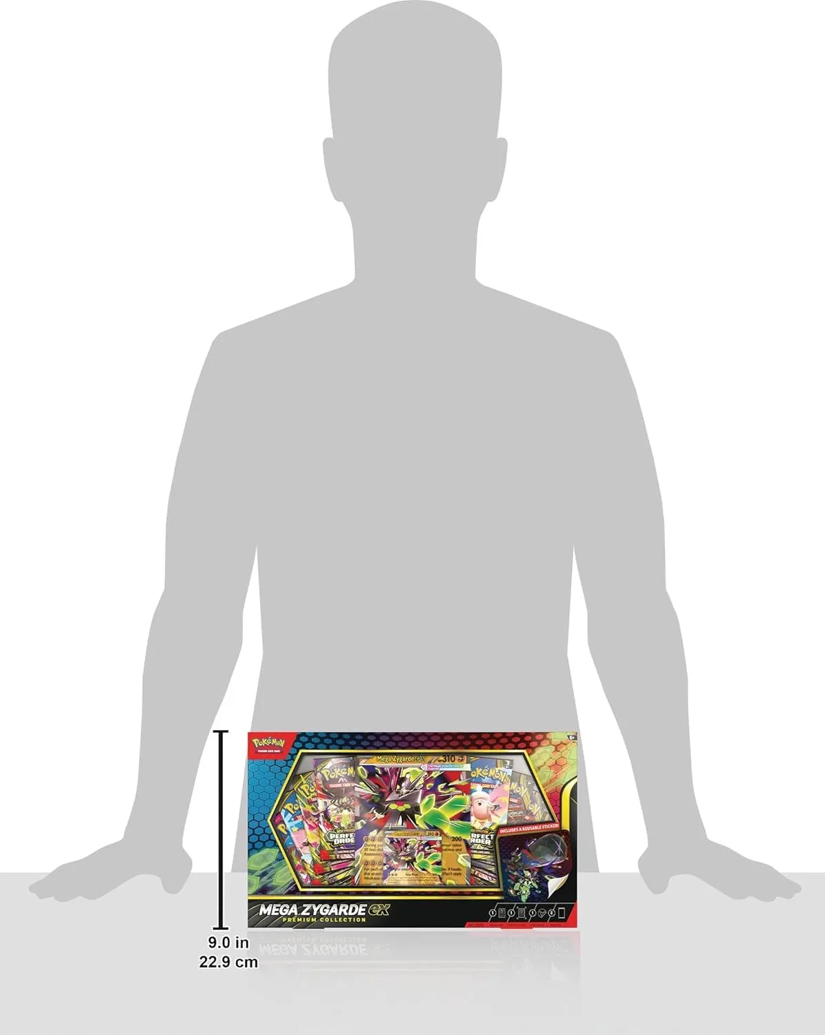 Pokémon Pokemon TCG: Mega Zygarde ex Premium Collection with 8 Booster Packs