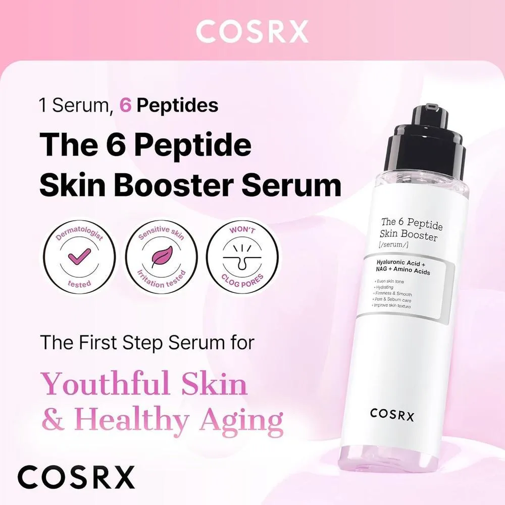COSRX Suero De Colágeno Con Péptidos De Cobre, Niacinamida, Ácido Hialurónico 150ml