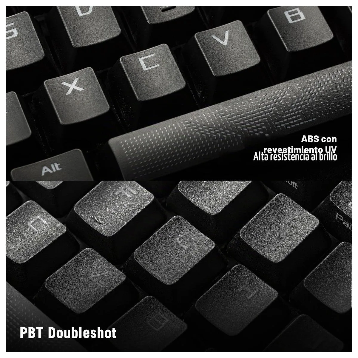 Teclado mecánico ASUS ROG Strix Scope II X con conexión USB, interruptores intercambiables ROG NX Snow V2 lineales, teclas PBT