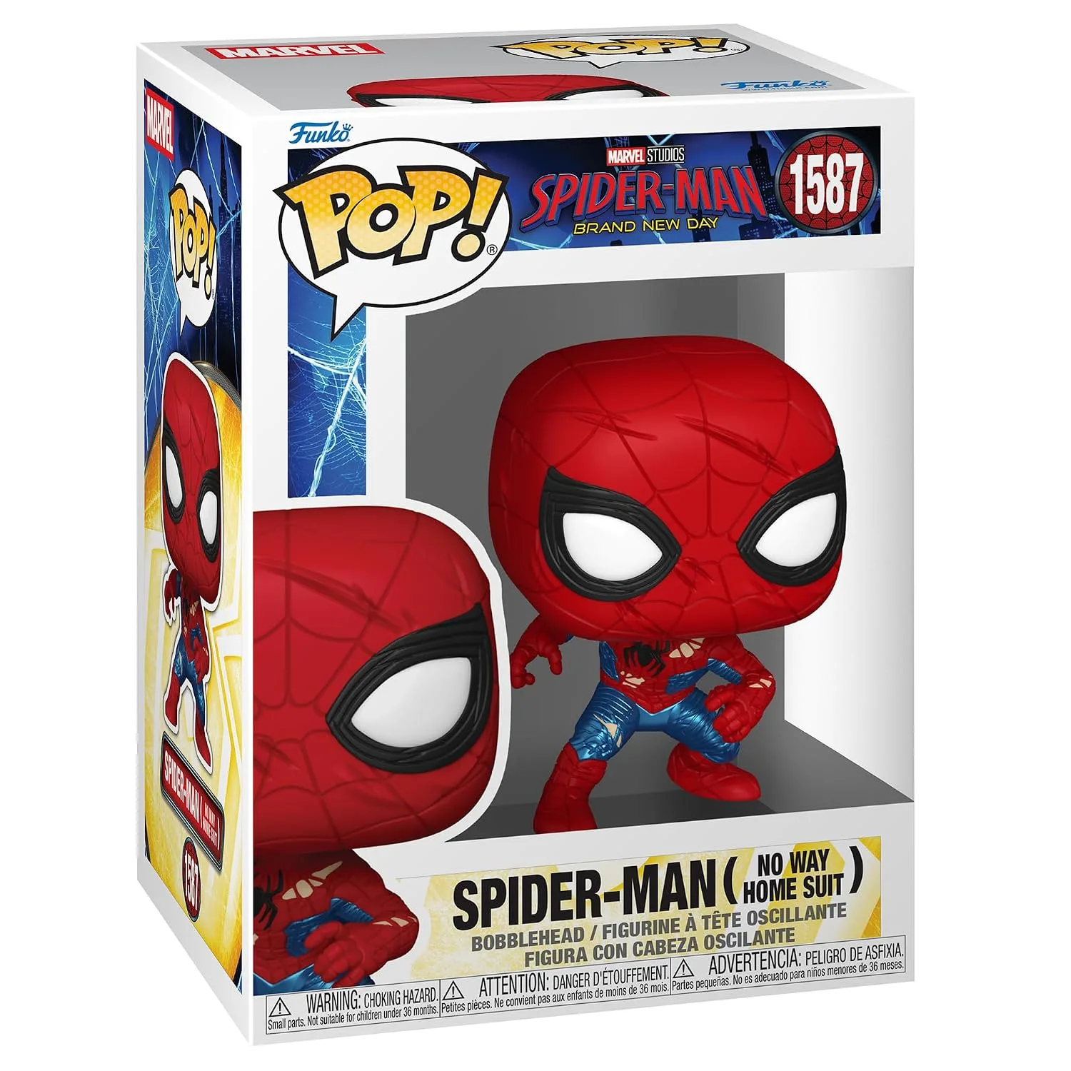Figura Coleccionable Funko POP! Marvel Spider-Man Brand New Day No Way Home