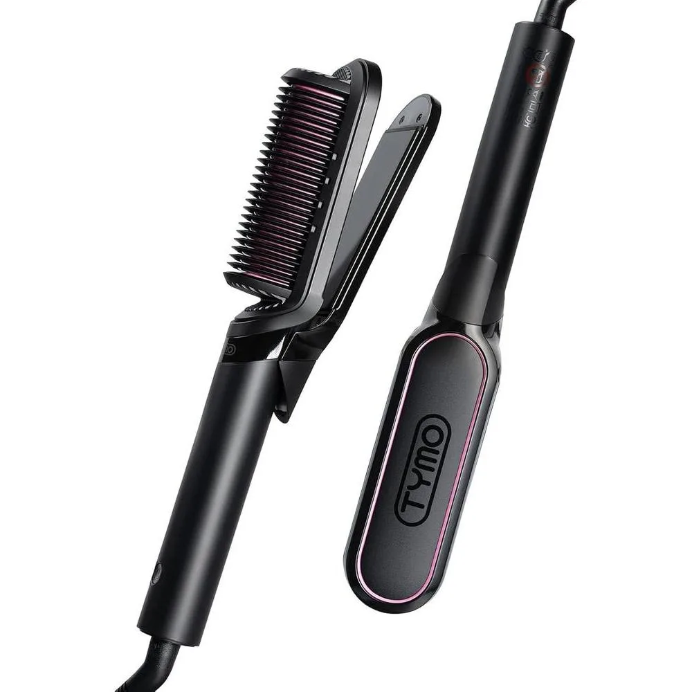 Plancha de cabello Tymo Flipro 2 en 1 con iones cerámicos