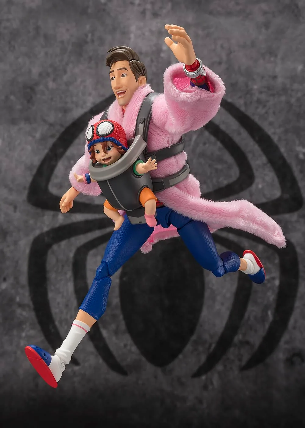 Tamashii Nations - Spider-Man: Across The Spider-Verse - Peter B. Parker & MayDay Parker S.H.Figuarts Action Figure