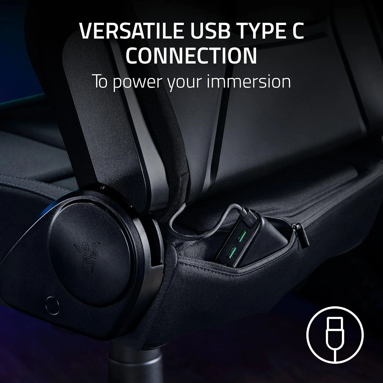 Razer Soma Chroma Ergonomic Reactive RGB Lighting Gaming Chair