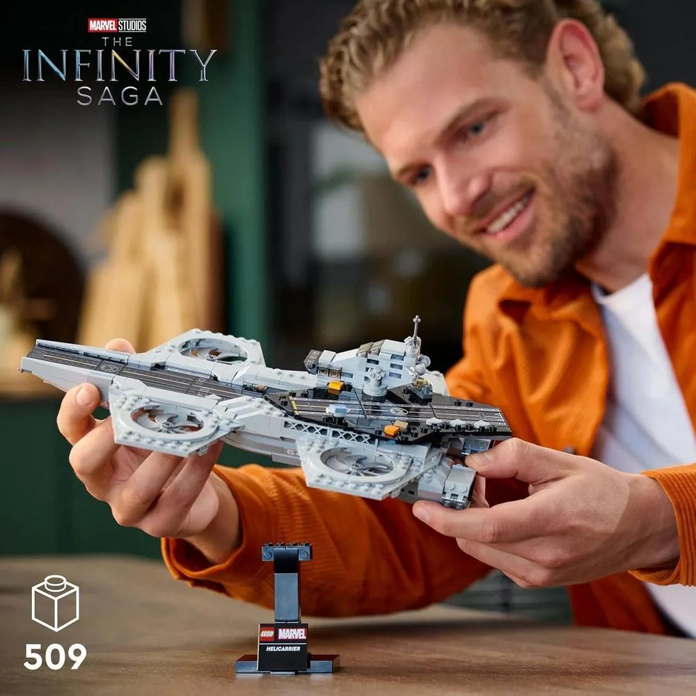 Set de construcción Lego Helitransporte de Los Vengadores Marvel Infinity Saga