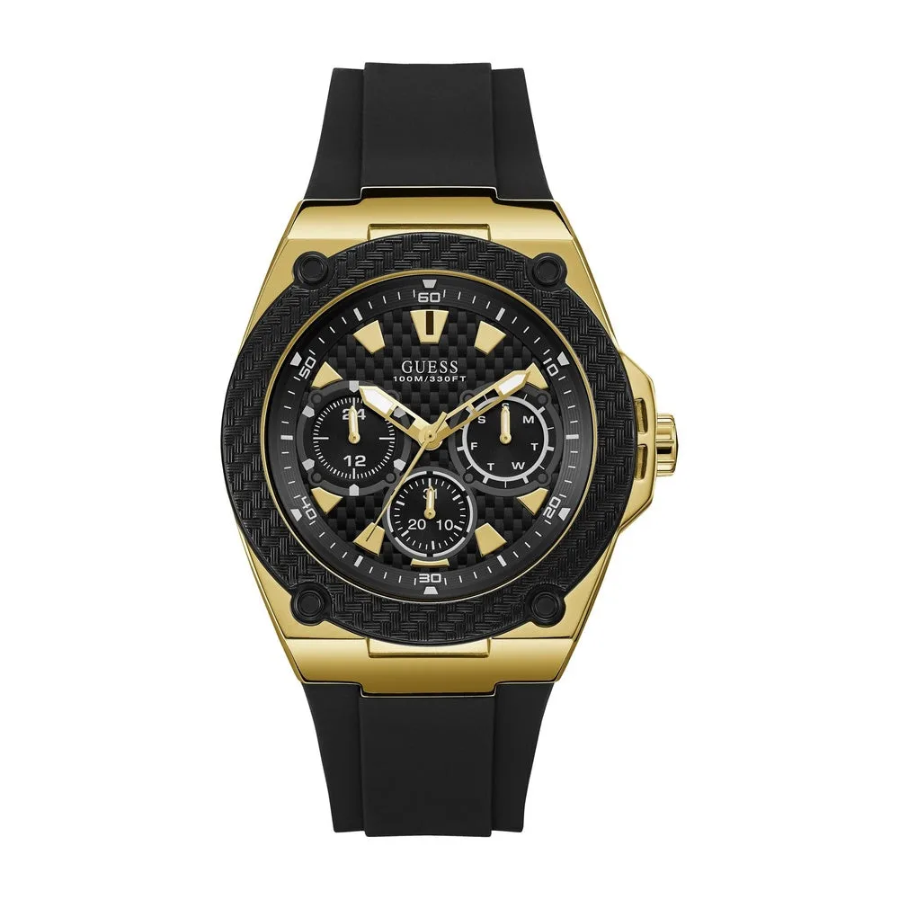 Reloj Guess de pulsera acero inoxidable cuarzo multifunción 45 mm