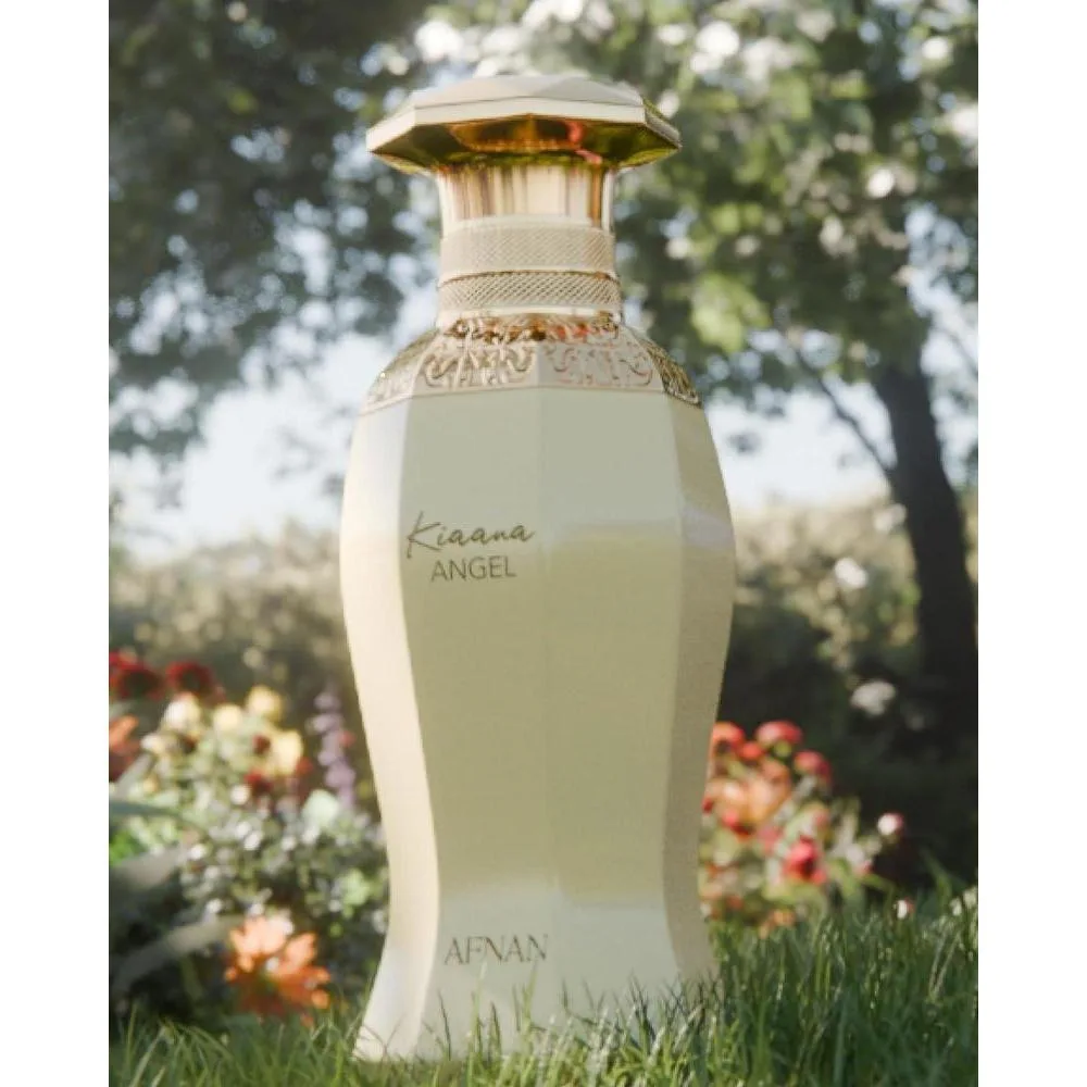 Afnan Kiaana Angel Pour Femme Eau De Parfum con notas dulces, cítricas y florales para una elegancia duradera
