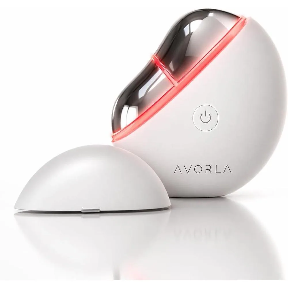 Dispositivo Gua Sha Facial Avorla con LED, Calor y Microcorriente