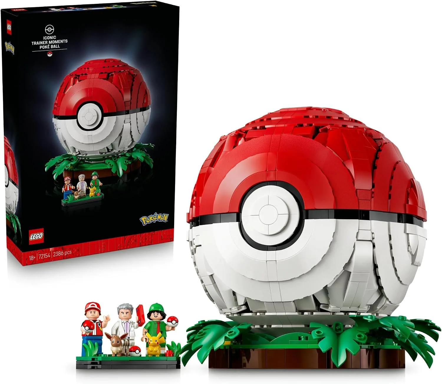LEGO Pokémon Iconic Trainer Moments Poké Ball 72154