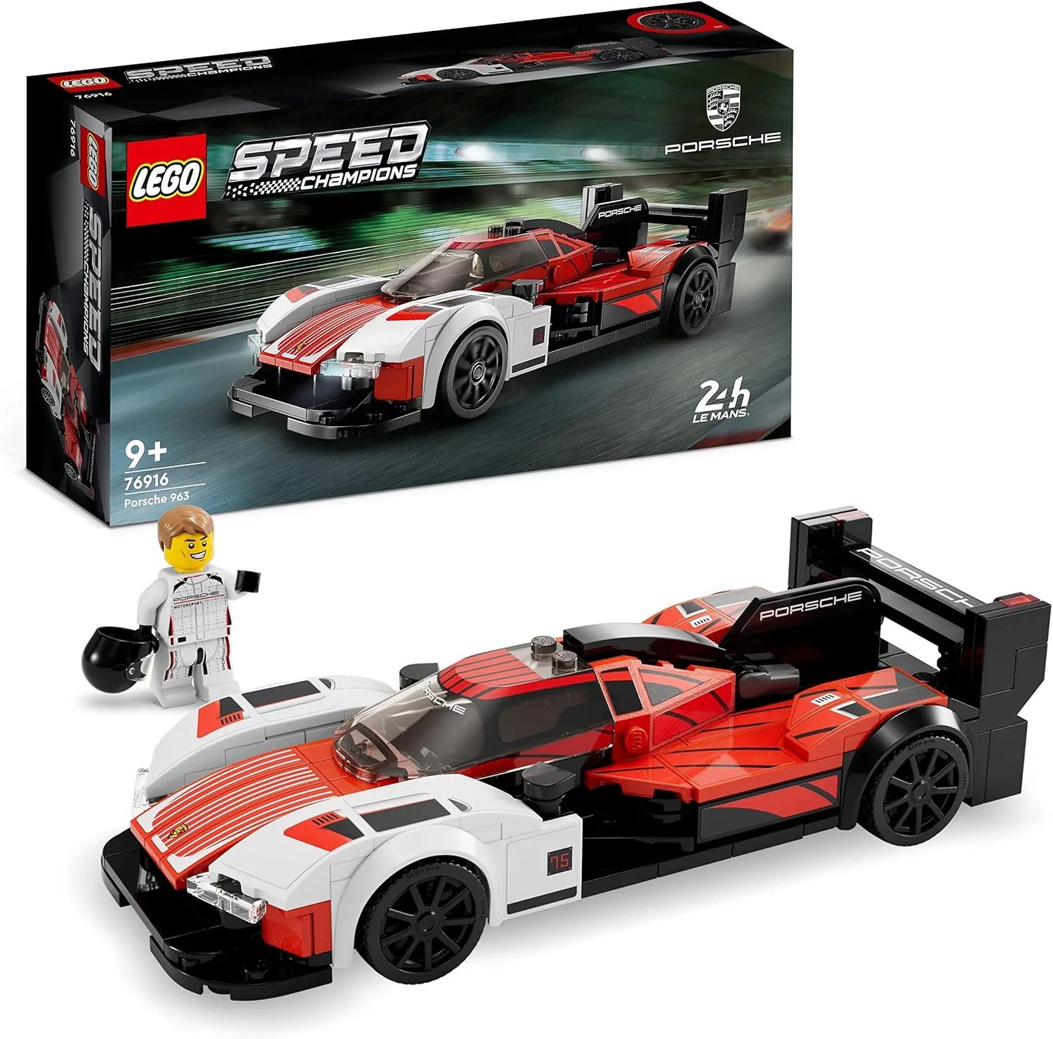 Set de construcción LEGO Speed Champions Porsche 963 76916