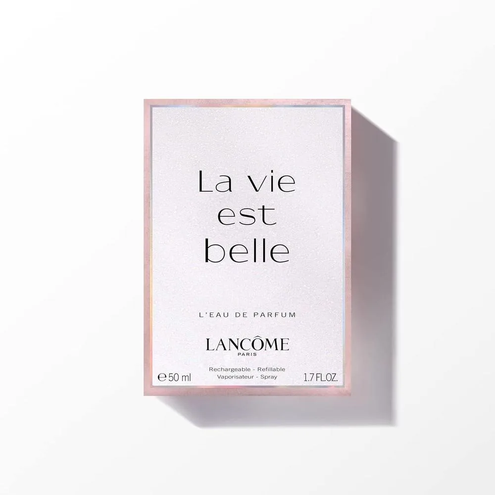 Lancôme La Vie Est Belle Eau de Parfum para Mujer con Notas de Iris, Pachulí, Vainilla y Azúcar Hilado