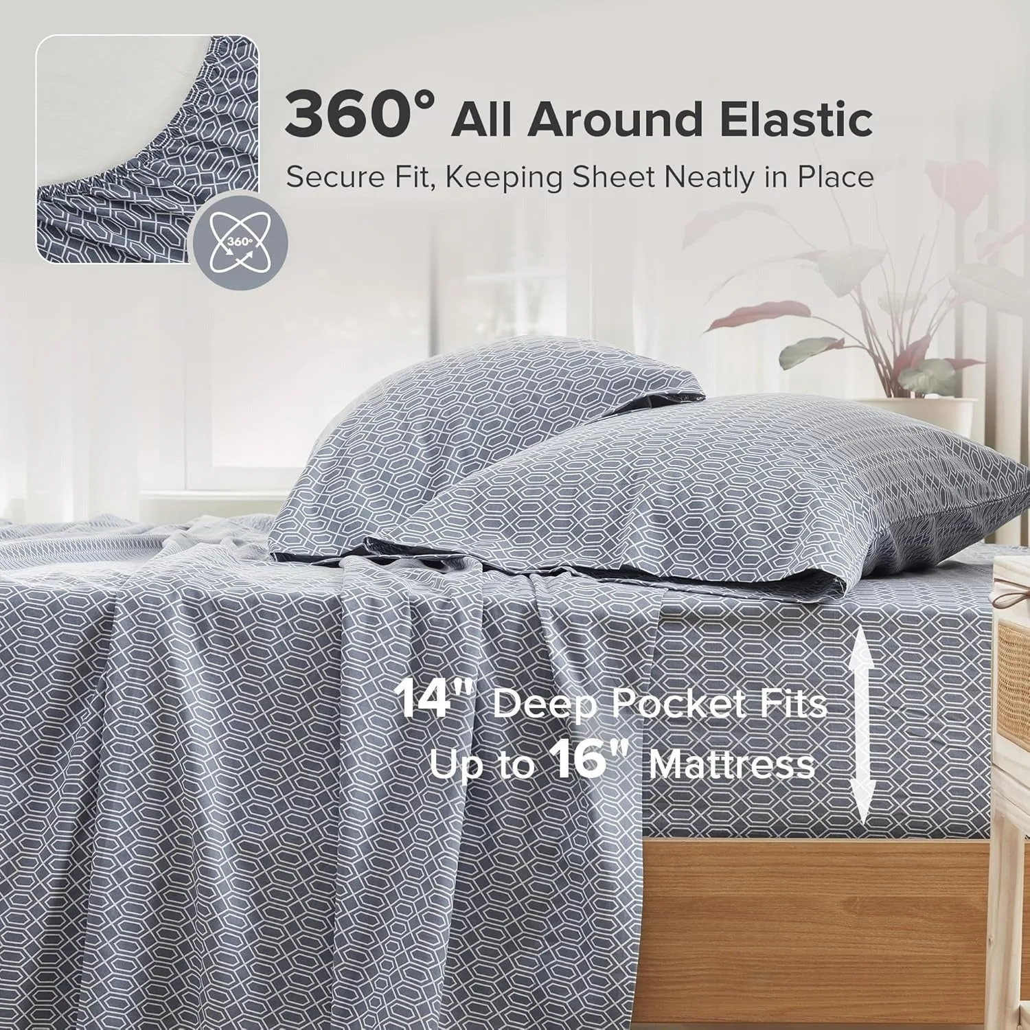 Comfort Spaces store Comfort Spaces 100% Cotton Breathable