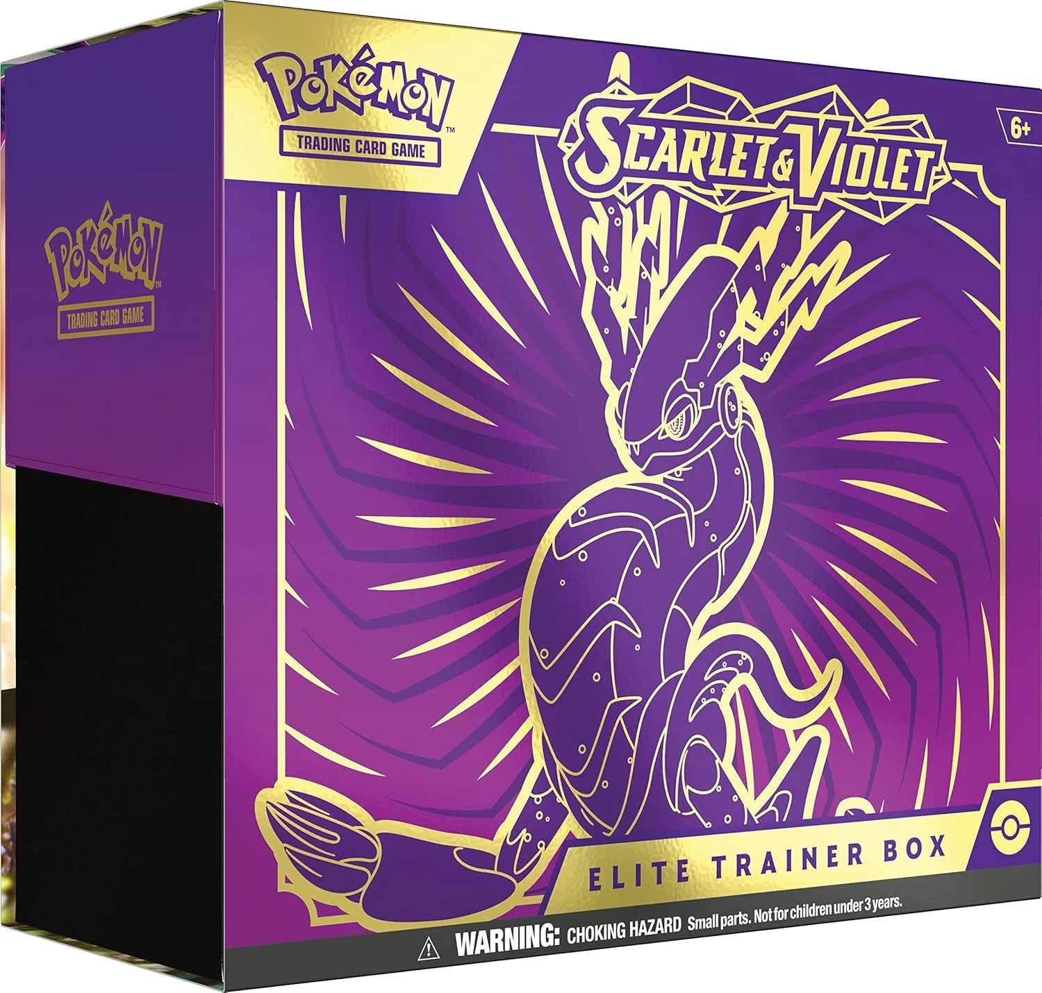 Pokémon TCG Scarlet and Violet Elite Trainer Box Miraidon Purple