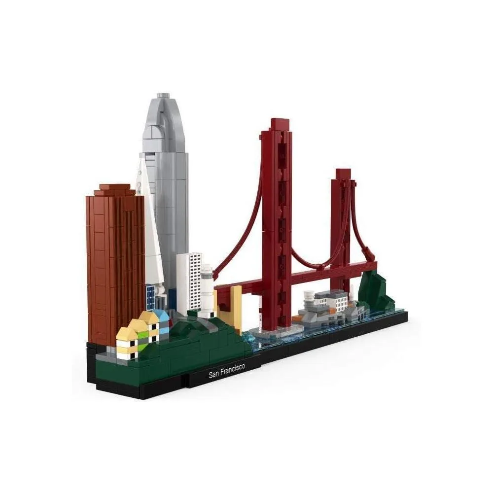 LEGO Architecture Skyline San Francisco Kit con Alcatraz y Golden Gate