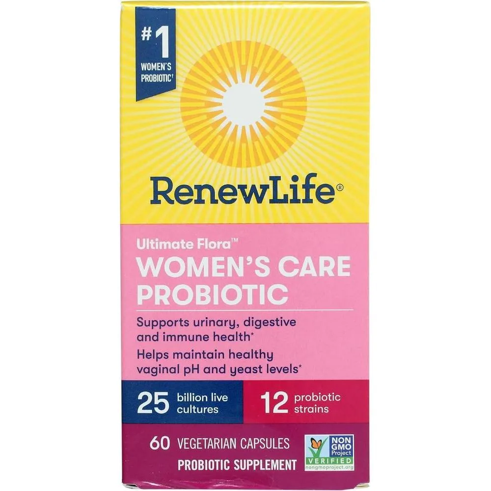 Probiótico Renew Life Women's Care 25 mil millones CFU