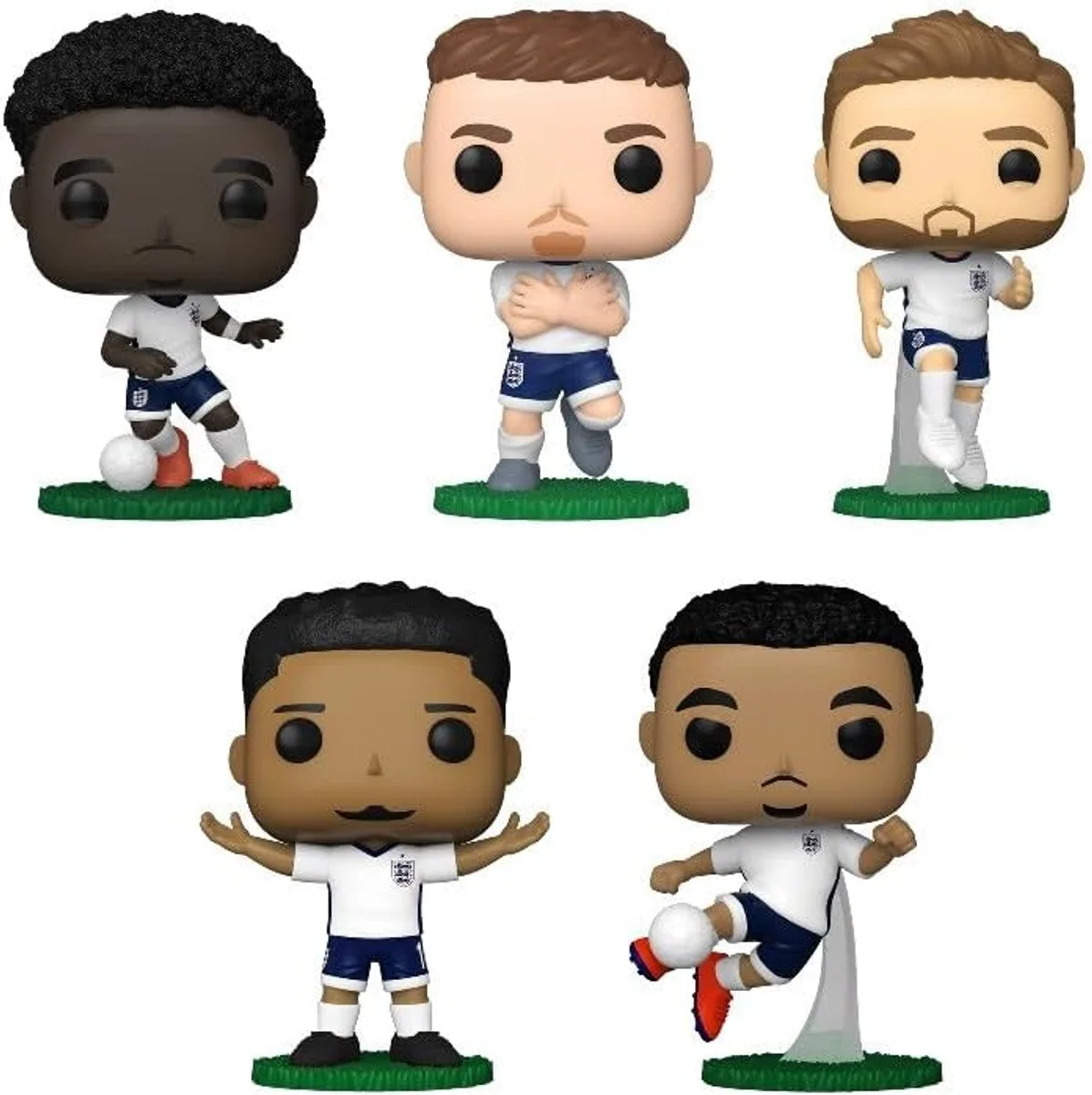 Funko Pop! Football England 2026 World Cup Series 1 Vinyl Figures, Set of 5