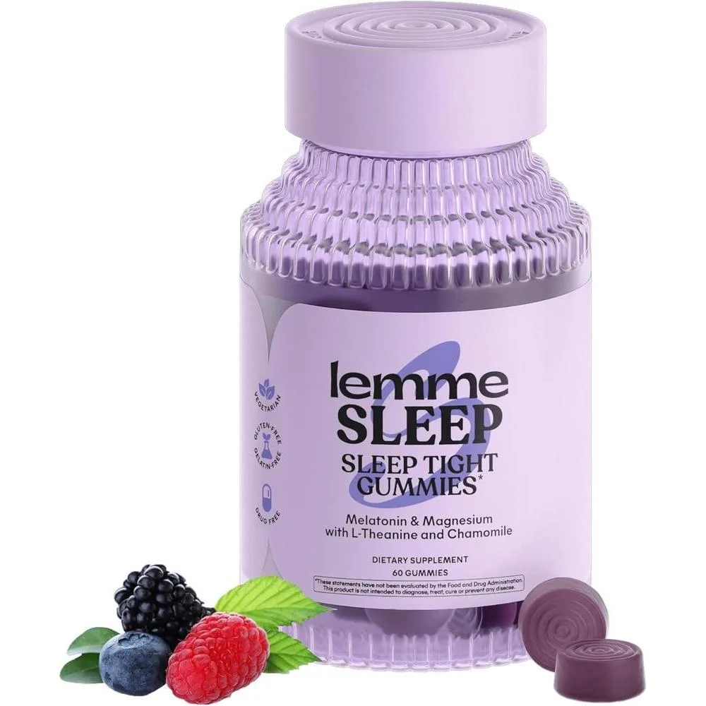 Lemme Sleep Gummies with 5mg Melatonin, 30-Day Supply