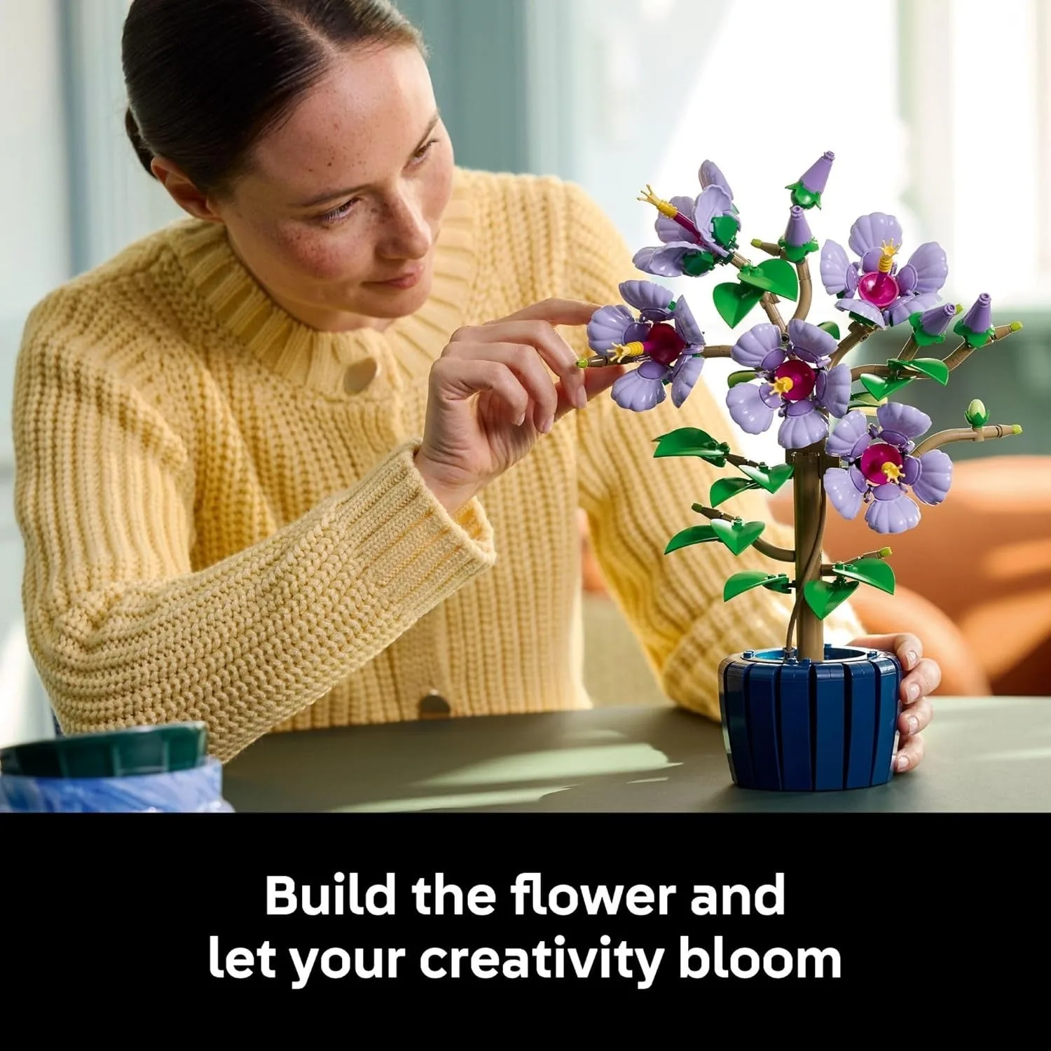 LEGO Botanicals Hibiscus Flower Building Set