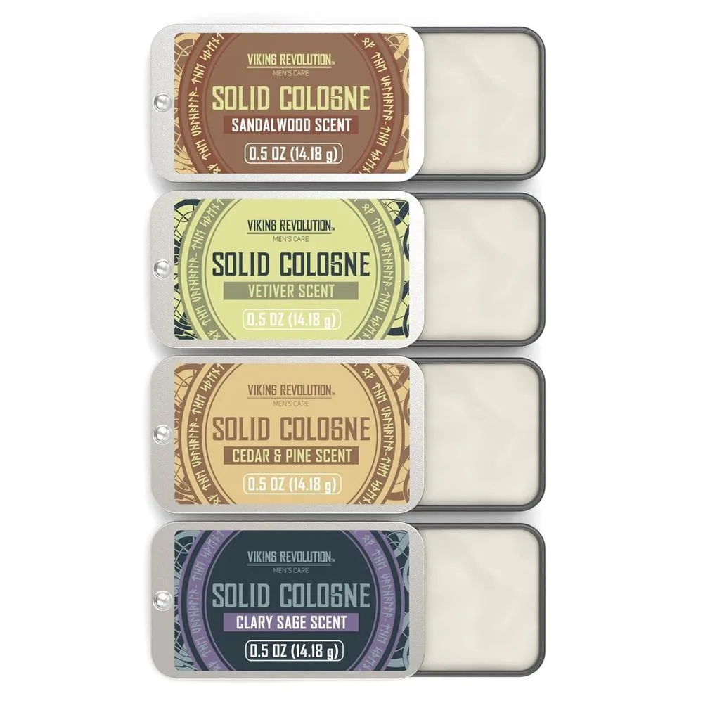 Set de Colonia Sólida Viking Revolution Variedad 4 Unidades 0.5 oz