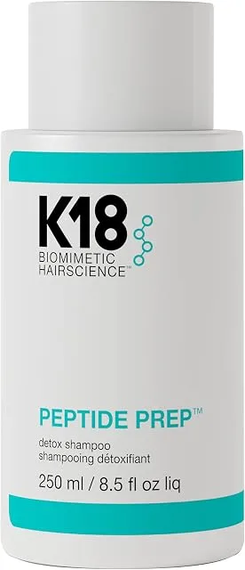 K18 Peptide Prep Detox Shampoo, 8.5 Fl Oz