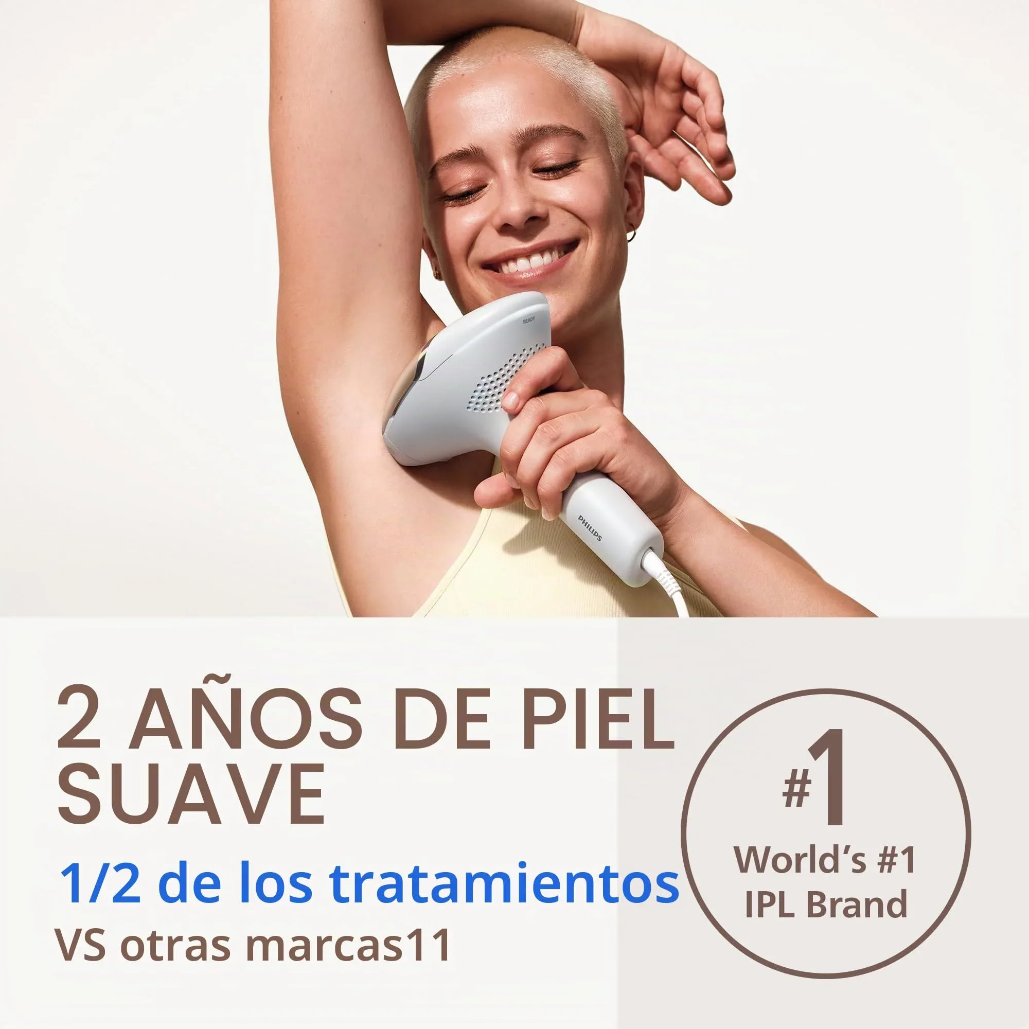 Philips Lumea: hasta 2 años de piel suave