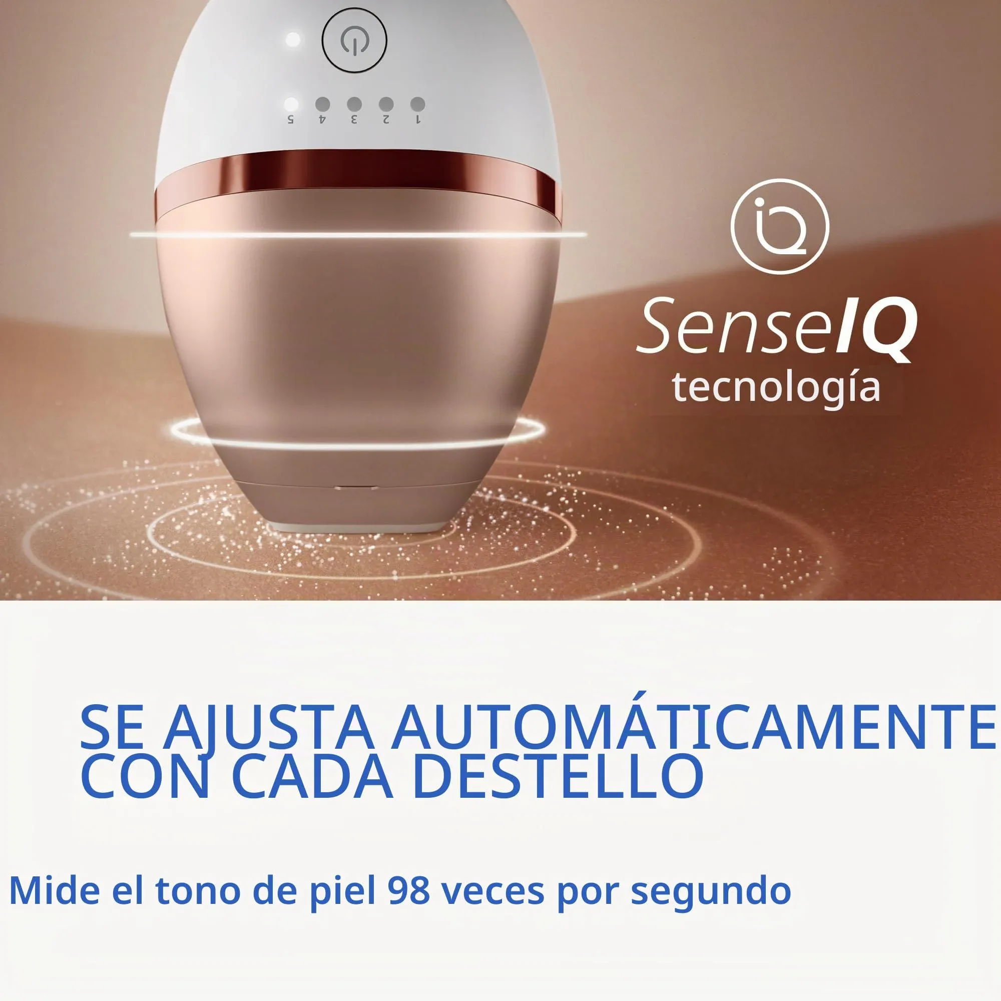 Tecnología SenseIQ: se ajusta con cada destello