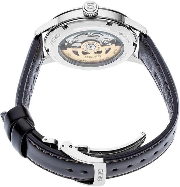 SEIKO Cocktail Time SRPD37 Presage Men's Watch Brown 40.5mm Stainless Steel miniatura 3