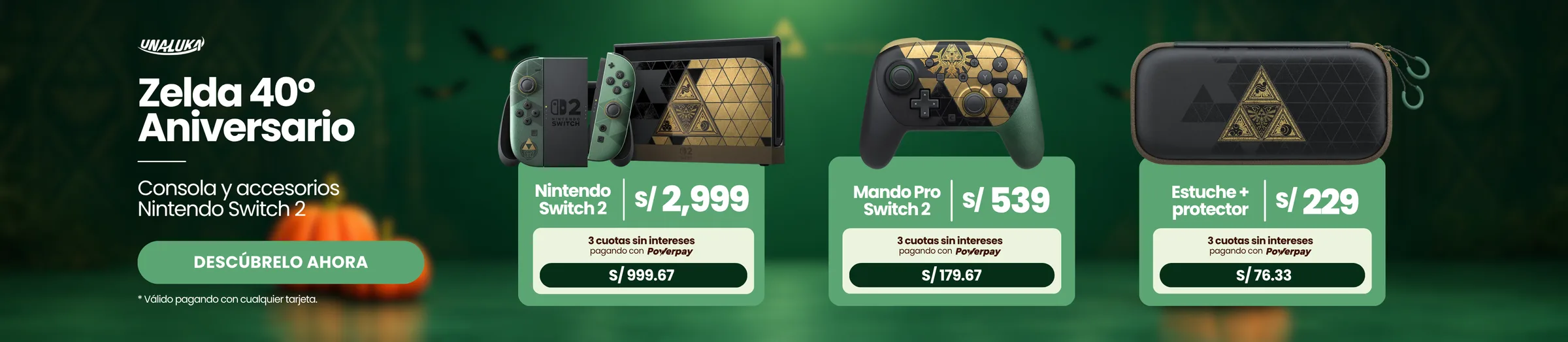 nintendo switch Zelda 40° aniversario